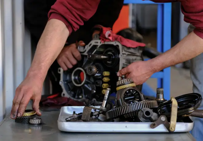 Clutch and Gearbox